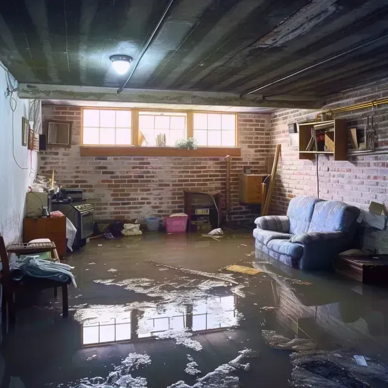 Flooded Basement Cleanup in Colebrook, NH